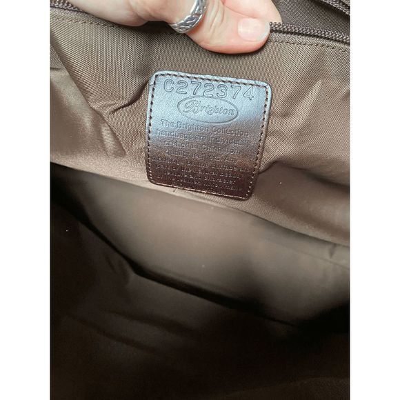 Brighton Pheasant Tapestry and Leather Weekender Tote - RARE Collectors Purse - Picture 2 of 13